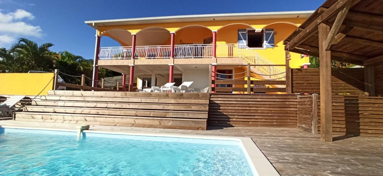 Villa CosaRoé Martinique Piscine et superbe vue mer Riviere-Salee Esterno foto